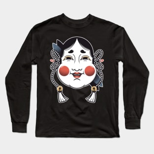 Okame tattoo Long Sleeve T-Shirt